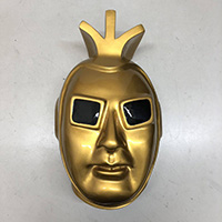 七色仮面 ディスプレイ 壁掛け ヘッド 仮面